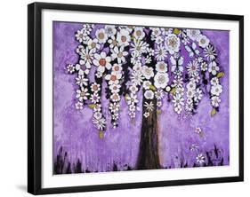 Radiant Orchid Tree-Blenda Tyvoll-Framed Giclee Print