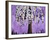 Radiant Orchid Tree-Blenda Tyvoll-Framed Giclee Print