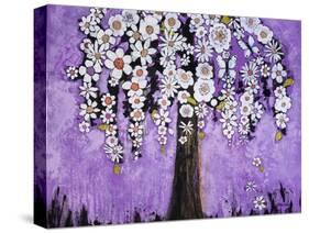 Radiant Orchid Tree-Blenda Tyvoll-Stretched Canvas