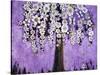 Radiant Orchid Tree-Blenda Tyvoll-Stretched Canvas