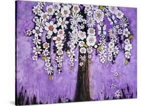 Radiant Orchid Tree-Blenda Tyvoll-Stretched Canvas