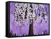 Radiant Orchid Tree-Blenda Tyvoll-Framed Stretched Canvas