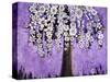 Radiant Orchid Tree-Blenda Tyvoll-Stretched Canvas