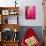 Radiant Pink Tulip II-Ella Lancaster-Giclee Print displayed on a wall