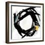 Radiant Round II-Studio W-Framed Art Print