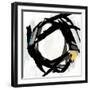 Radiant Round II-Studio W-Framed Art Print