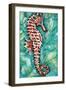 Radiant Seahorse I-Carolee Vitaletti-Framed Art Print