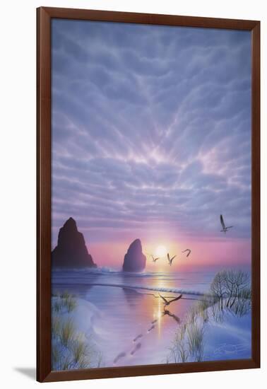 Radiant Seashore-Kirk Reinert-Framed Giclee Print