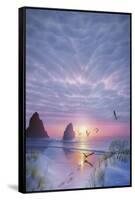 Radiant Seashore-Kirk Reinert-Framed Stretched Canvas