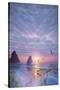 Radiant Seashore-Kirk Reinert-Stretched Canvas