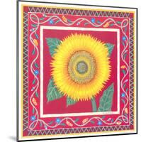 Radiant Sunflower I-Urpina-Mounted Art Print