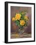 Radiant Yellow Roses-Albert Williams-Framed Giclee Print