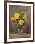 Radiant Yellow Roses-Albert Williams-Framed Giclee Print