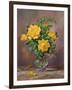 Radiant Yellow Roses-Albert Williams-Framed Giclee Print