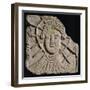 Radiate Head of Sun-God Sol, Relief from Coria-null-Framed Giclee Print