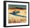 Radiating Winter Day-Eugen Bracht-Framed Art Print