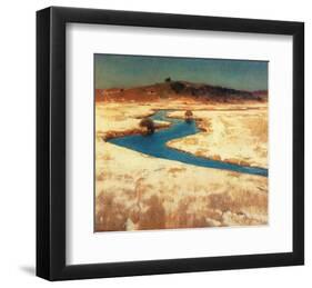 Radiating Winter Day-Eugen Bracht-Framed Art Print