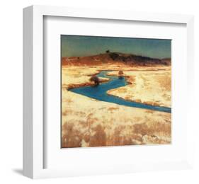 Radiating Winter Day-Eugen Bracht-Framed Art Print