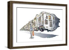 Radiator-HR-FM-Framed Art Print