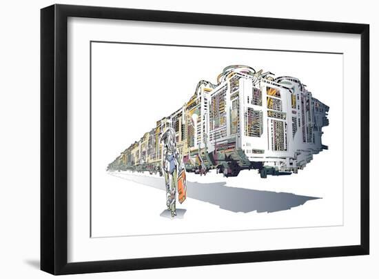 Radiator-HR-FM-Framed Art Print