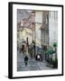 Radiceva Street to the Upper Town, Zagreb, Croatia-Walter Bibikow-Framed Photographic Print