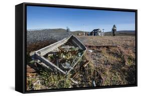 Radio and Meteorology Station-Michael Nolan-Framed Stretched Canvas