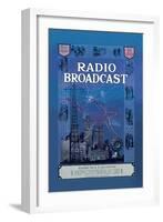 Radio Broadcast, Building the R.B. Lab Receiver-null-Framed Art Print