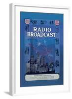 Radio Broadcast, Building the R.B. Lab Receiver-null-Framed Art Print