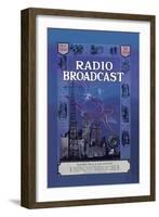 Radio Broadcast, Building the R.B. Lab Receiver-null-Framed Art Print