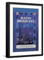 Radio Broadcast, Building the R.B. Lab Receiver-null-Framed Art Print