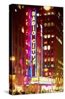 Radio City II - In the Style of Oil Painting-Philippe Hugonnard-Stretched Canvas