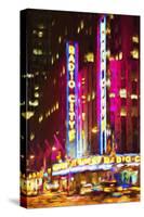 Radio City III - In the Style of Oil Painting-Philippe Hugonnard-Stretched Canvas