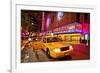 Radio City Music Hall by Night, New York City, New York, USA-null-Framed Art Print