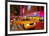 Radio City Music Hall by Night, New York City, New York, USA-null-Framed Art Print