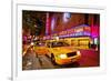 Radio City Music Hall by Night, New York City, New York, USA-null-Framed Art Print