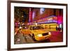 Radio City Music Hall by Night, New York City, New York, USA-null-Framed Art Print