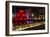 Radio City Music Hall Holiday Scenic, New York-George Oze-Framed Photographic Print