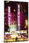 Radio City Music Hall IV - In the Style of Oil Painting-Philippe Hugonnard-Mounted Giclee Print