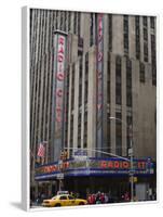 Radio City Music Hall, Manhattan, New York City, New York, USA-Amanda Hall-Framed Photographic Print