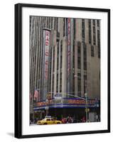Radio City Music Hall, Manhattan, New York City, New York, USA-Amanda Hall-Framed Photographic Print