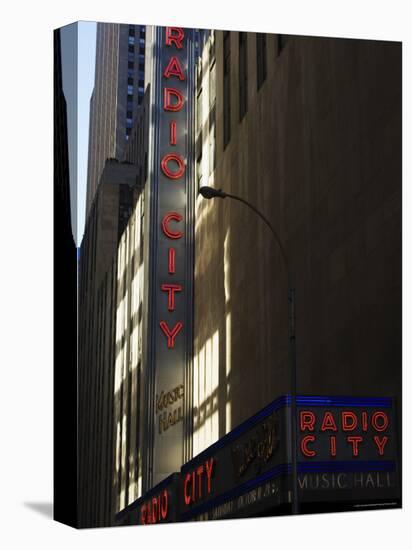 Radio City Music Hall, Manhattan, New York City, New York, USA-Amanda Hall-Stretched Canvas