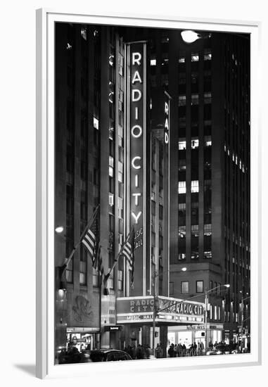 Radio City Music Hall - Manhattan - New York City - United States-Philippe Hugonnard-Framed Premium Photographic Print