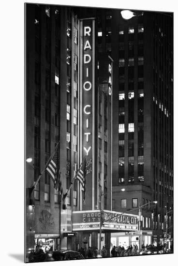 Radio City Music Hall - Manhattan - New York City - United States-Philippe Hugonnard-Mounted Premium Photographic Print