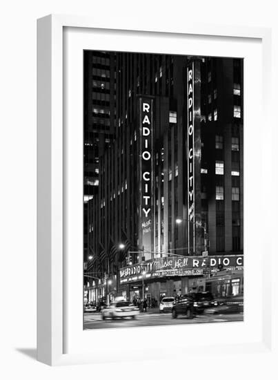 Radio City Music Hall - Manhattan - New York City - United States-Philippe Hugonnard-Framed Photographic Print