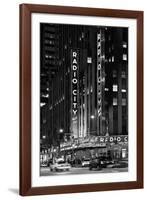 Radio City Music Hall - Manhattan - New York City - United States-Philippe Hugonnard-Framed Photographic Print