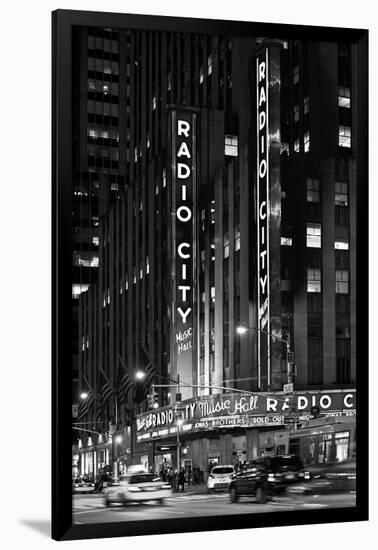 Radio City Music Hall - Manhattan - New York City - United States-Philippe Hugonnard-Framed Photographic Print