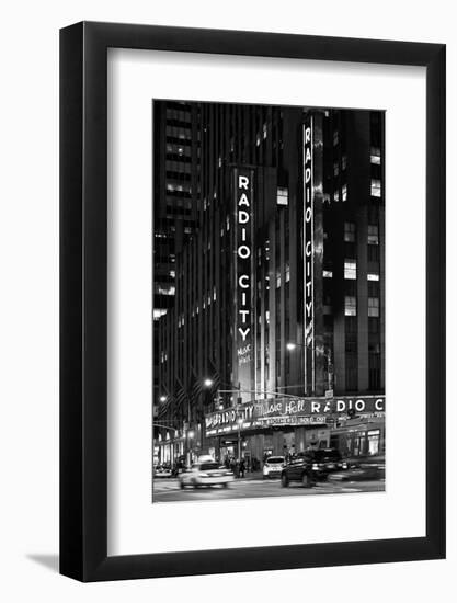 Radio City Music Hall - Manhattan - New York City - United States-Philippe Hugonnard-Framed Premium Photographic Print