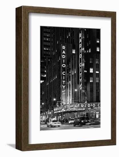 Radio City Music Hall - Manhattan - New York City - United States-Philippe Hugonnard-Framed Photographic Print