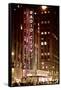 Radio City Music Hall - Manhattan - New York City - United States-Philippe Hugonnard-Framed Stretched Canvas