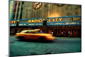 Radio City Music Hall, Manhattan, New York City-Sabine Jacobs-Mounted Photographic Print